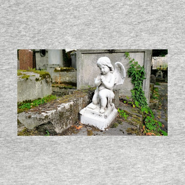 Paris Pere LaChaise Angel by BlackBeret